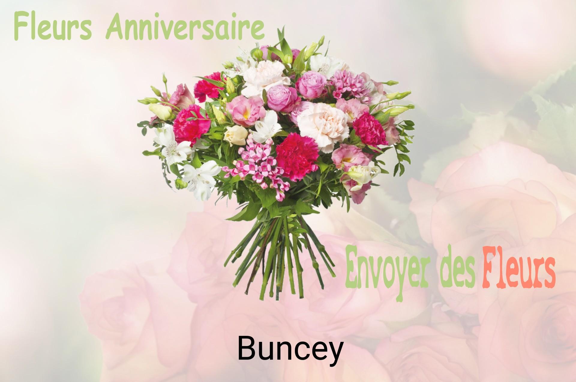 Bouquet de fleurs d’anniversaire livré à Buncey